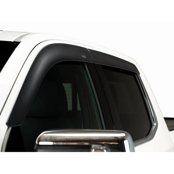 Husky Liners Ventvisors Fit 14-18 Slvrd/Sra 1500, 15-19 2500/3500 CC 4 pc Black