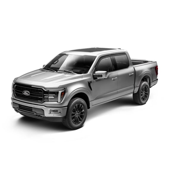 Husky Liners 2854044 Low Profile Ventvisor Fits 2015-2026 Ford F150, 2017-2026 F150 Raptor, F250/F350/F450, 2022-2026 F150 Lightning