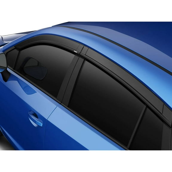 Husky Liners Low Profile Ventvisors/Rain Guards Fits 2016-2021 Honda Civic Coupe , 4 pc. Smoke-2854054