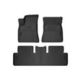 thumbnail image 1 of Husky Liners MOGO Front & 2nd Seat Floor Liners Black Fits 18-19 Tesla 3 Fits select: 2018-2019 TESLA MODEL 3, 1 of 2