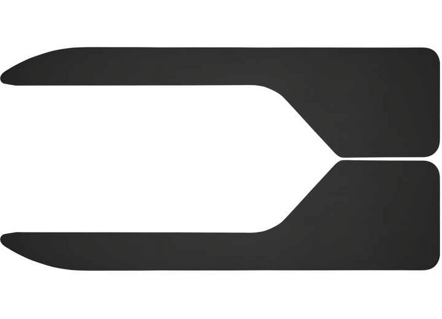 Husky Liners Mud Flaps Long John Flare Flaps 12" Wide - 36" Length Black Fits Buick, Gm, Ford, Dodge, Nissan, Toyota, Hummer...See Application Guide For Additional Fitments