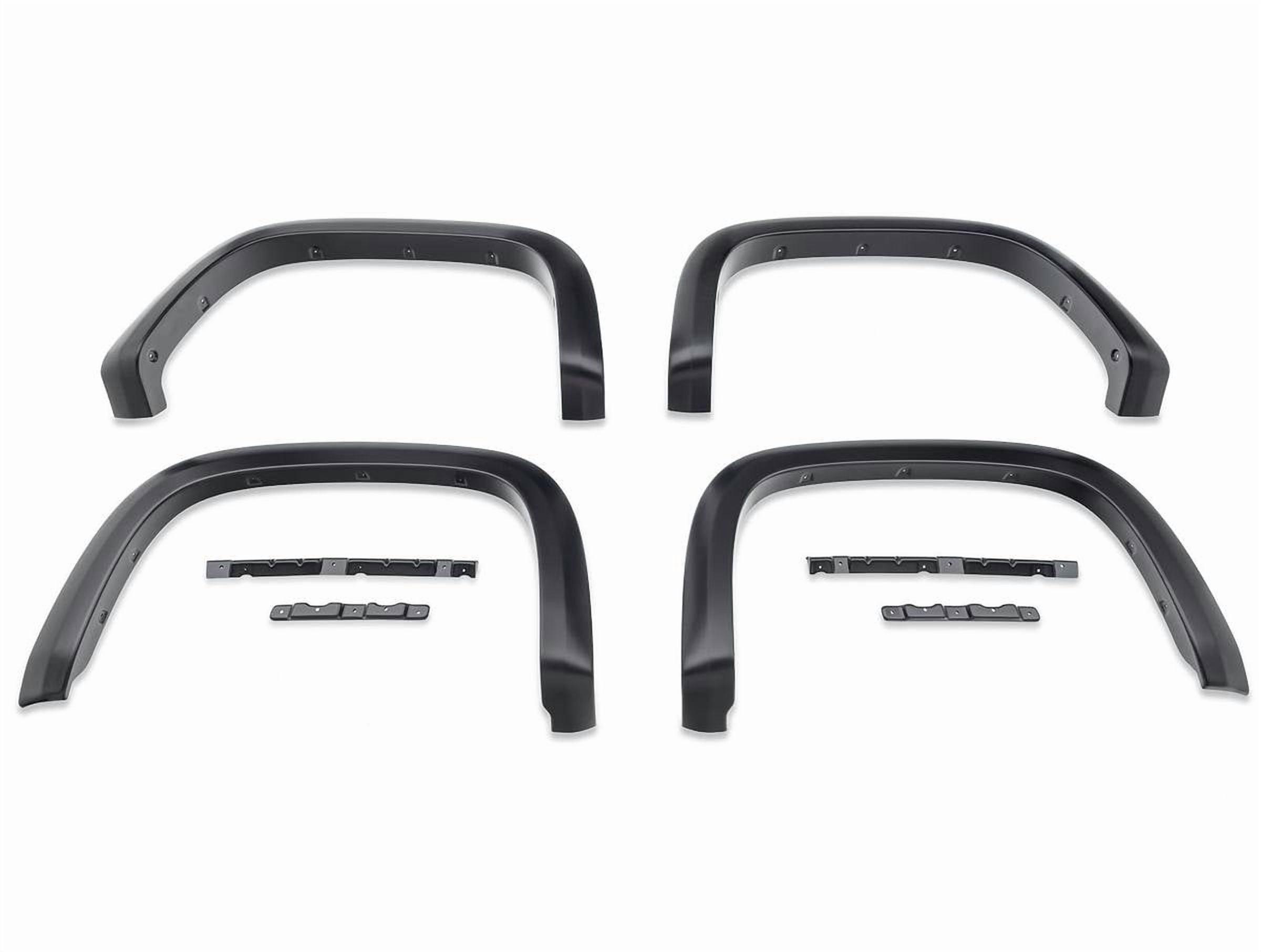 Husky Liners 2804926 OE-Style Fender Flares Fits 2007-2013 GMC Sierra 1500, 2007-2014 Sierra 2500/3500, 6'6", 8' Bed