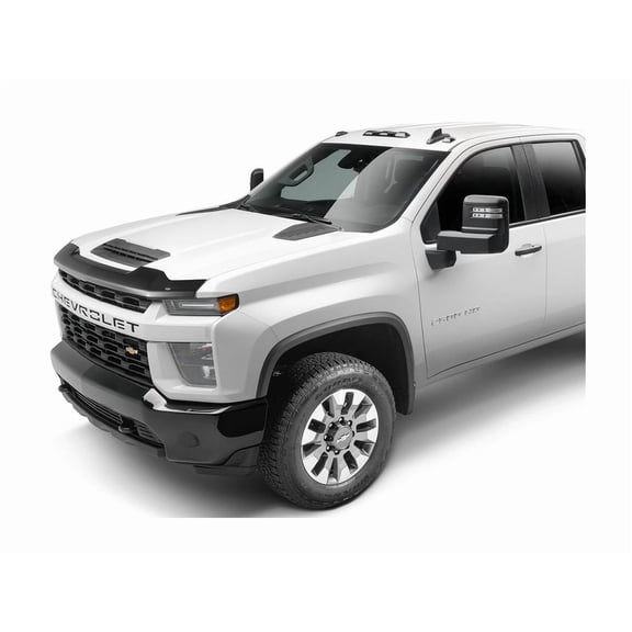Husky Liners 2842139 Smoke Aeroskin Low Profile Hood Protector Fits 2017-2019 Chevy Silverado 2500/3500