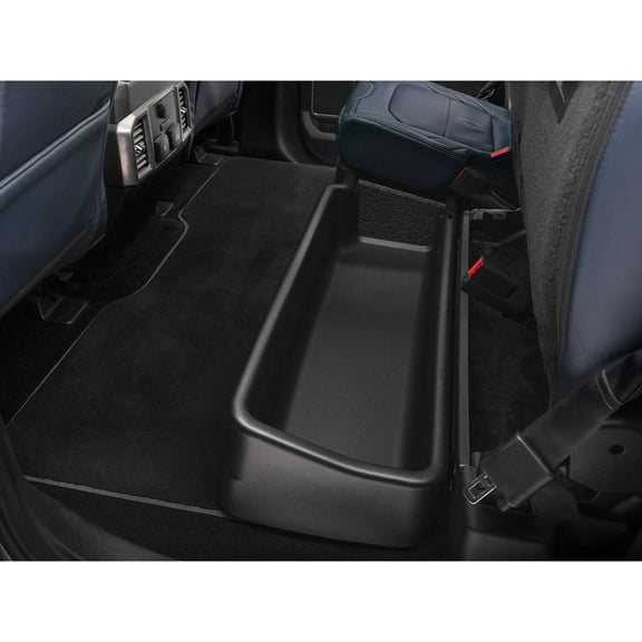 Husky Liners 09281 Gearbox Under Seat Storage Box Fits 2015-2025 Ford F150, Lightning, Raptor SuperCrew & 2017-2025 F250-F550 Crew Cab w/o Subwoofer or OE Flat-Fold Storage Box