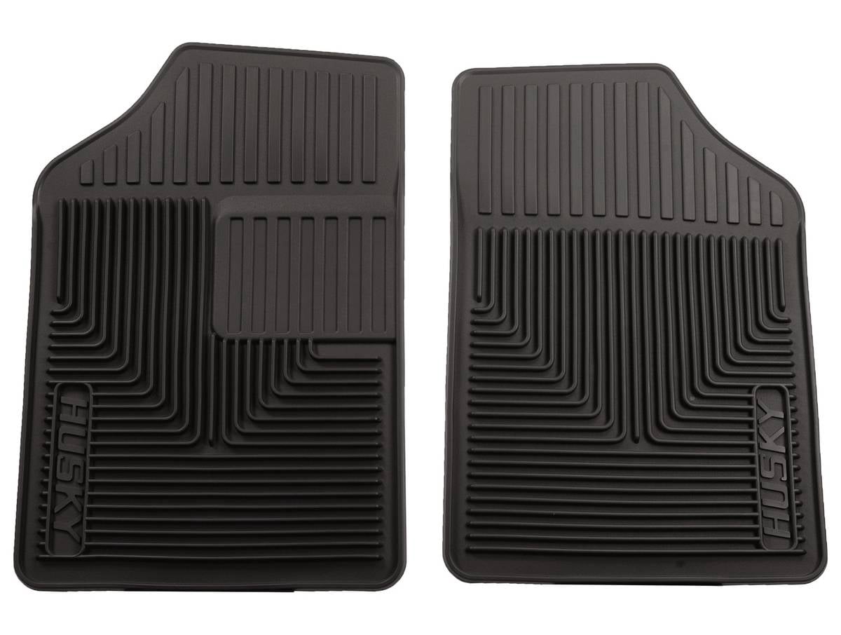 Husky Liners 51051 All-Weather Front Floor Liners 2 Pc Fits Many 1980-2014 Buick, Chevy, Chrysler, Dodge, Ford, Honda Black