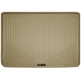 thumbnail image 1 of Husky Liners 28223 Weatherbeater Cargo Liner Fits 2015-2020 Cadillac Escalade ESV, Chevrolet Suburban, GMC Yukon XL w/ 3rd Row Bench Seat Tan, 1 of 10