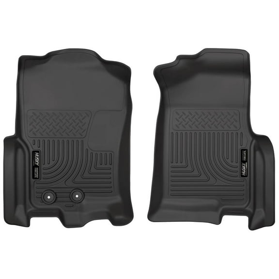 Husky Liners 18371 Weatherbeater Floor Mats Fit 2011-2017 Expedition/Navigator EL/L Models Front Row Liners 2pc Black