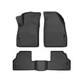 thumbnail image 1 of Husky Liners by RealTruck Weatherbeater Floor Mats Fits 2013-2022 Buick Encore (Excludes GX Model); 2015-2022 Chevrolet Trax Front & 2nd Row, 3-pc Black-98271, 1 of 11