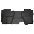 thumbnail image 1 of Husky Liners 19241 Weatherbeater Floor Mat Fits 2014-2019 Silverado/Sierra 1500/2500/3500 Double Cab 2nd Row Liner 1pc Black, 1 of 8