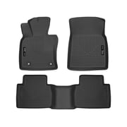 Husky Liners 95731 WeatherBeater Front & Second Seat Floor Liners - 3 Piece Fits 2018-2024 Toyota Camry