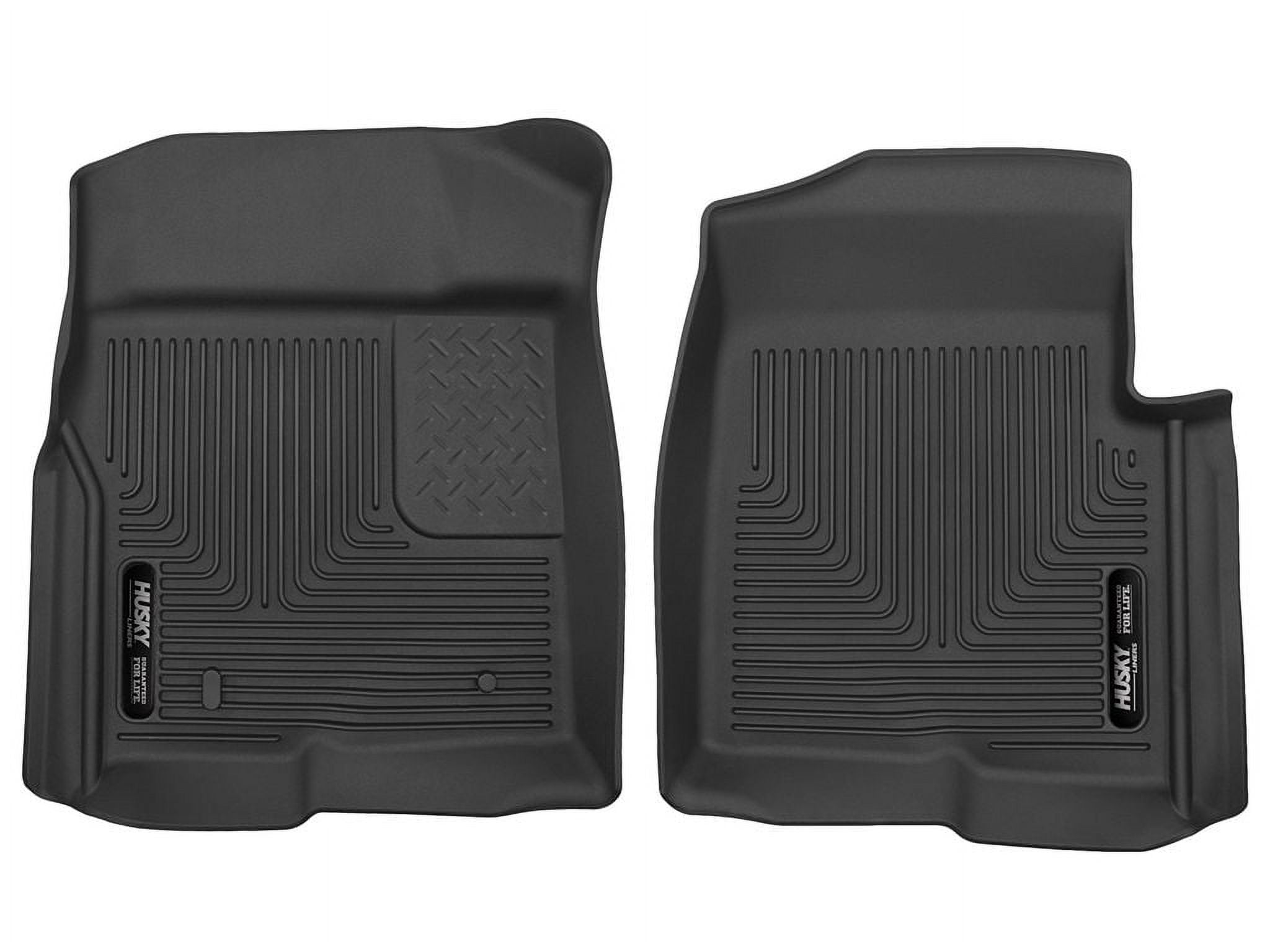 Husky Liners X-act Contour 2nd Seat Floor Liner 53471 (Footwell) for 2015+ Ford F150 SuperCrew Cab Pickup Husky Liners X-act Contour 2nd Seat Floor Liner 53471 (Footwell) for 2015+ Ford F150 SuperCrew Cab Pickup