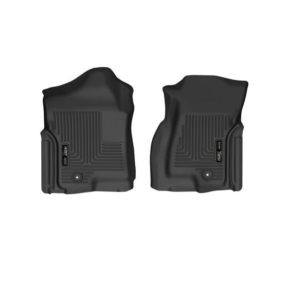 Husky Liners 52111 X-act Contour Front Floor Liners 2 Piece Fits Many 1999-2007 Cadillac, Chevy, GMC, Hummer