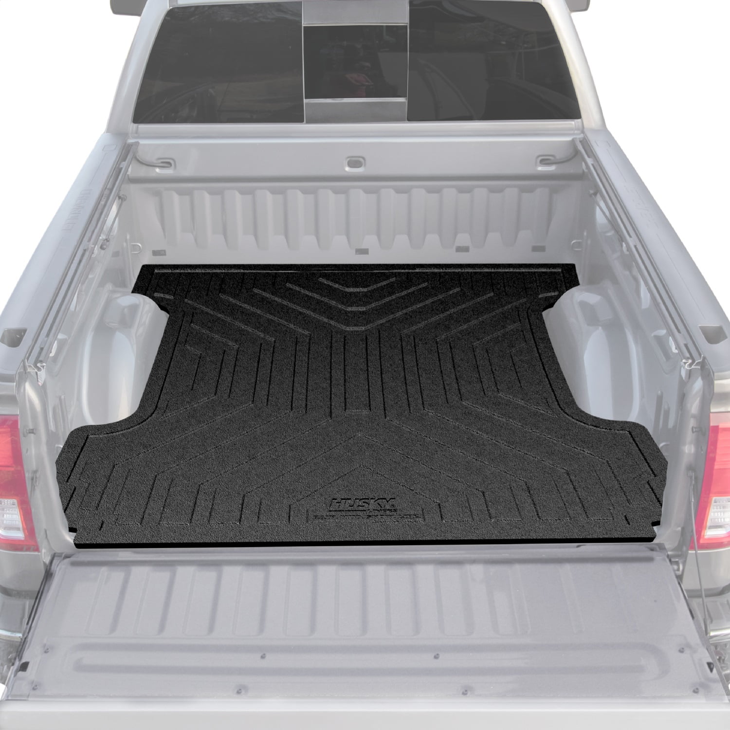 Husky Liners Truck Bed Mat Heavy Duty Bed Mat Black Fits 20-22 Chev Silv  2500 HD 82.2 Bed, 20-22 Chev Silv 3500 HD 82.2 Bed, 20-22 GMC Sra 2500 HD  82.2 Bed, 20-22 GMC Sra 3500 HD 82.2 Bed
