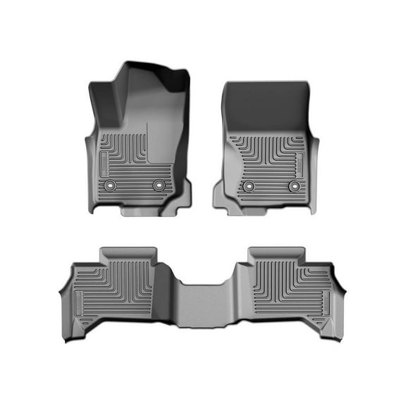 Husky Liners 96531 Weatherbeater Floor Mats Fit 2025 Toyota 4Runner (Excludes Hybrid Models) - Front/2nd Seat - Black