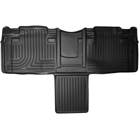 Husky Liners Weatherbeater Floor Mats | Fits 2011 - 2020 Toyota Sienna | 2nd Row, 1-pc Black - 19841