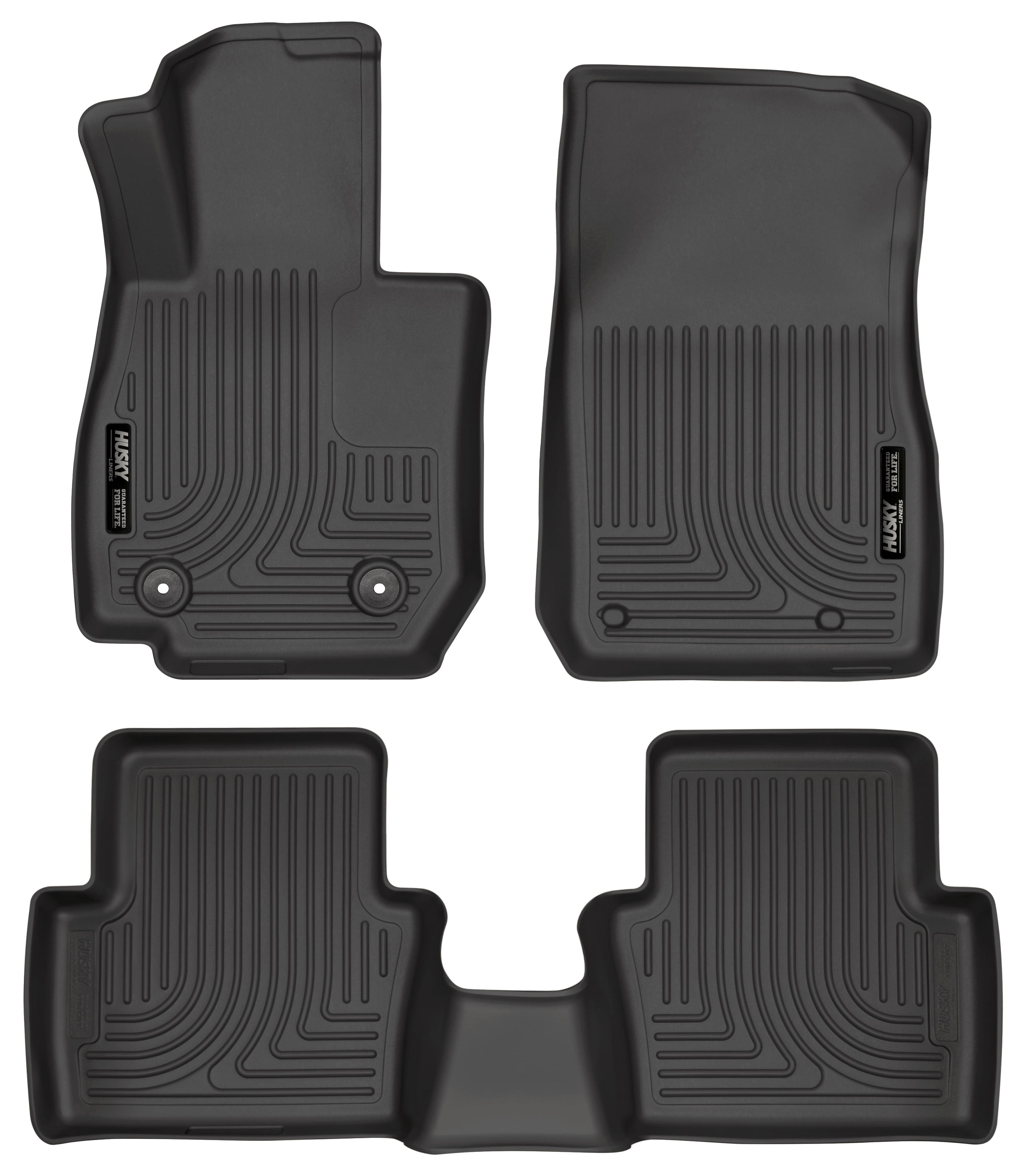 Husky Liners Weatherbeater Series Front & 2nd Seat Floor Liners 96701 ...