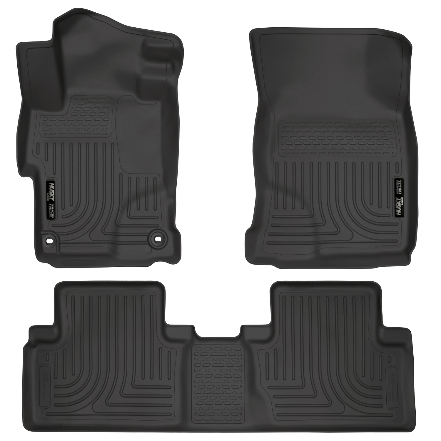 Husky Liners Weatherbeater Series Front & 2nd Seat Floor Liners Fits 14