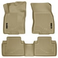 thumbnail image 1 of Husky Liners Weatherbeater Series Front & 2nd Seat Floor Liners Fits 14-20 Rogue Fits select: 2014-2020 NISSAN ROGUE, 2014 NISSAN ROGUE SELECT, 1 of 8