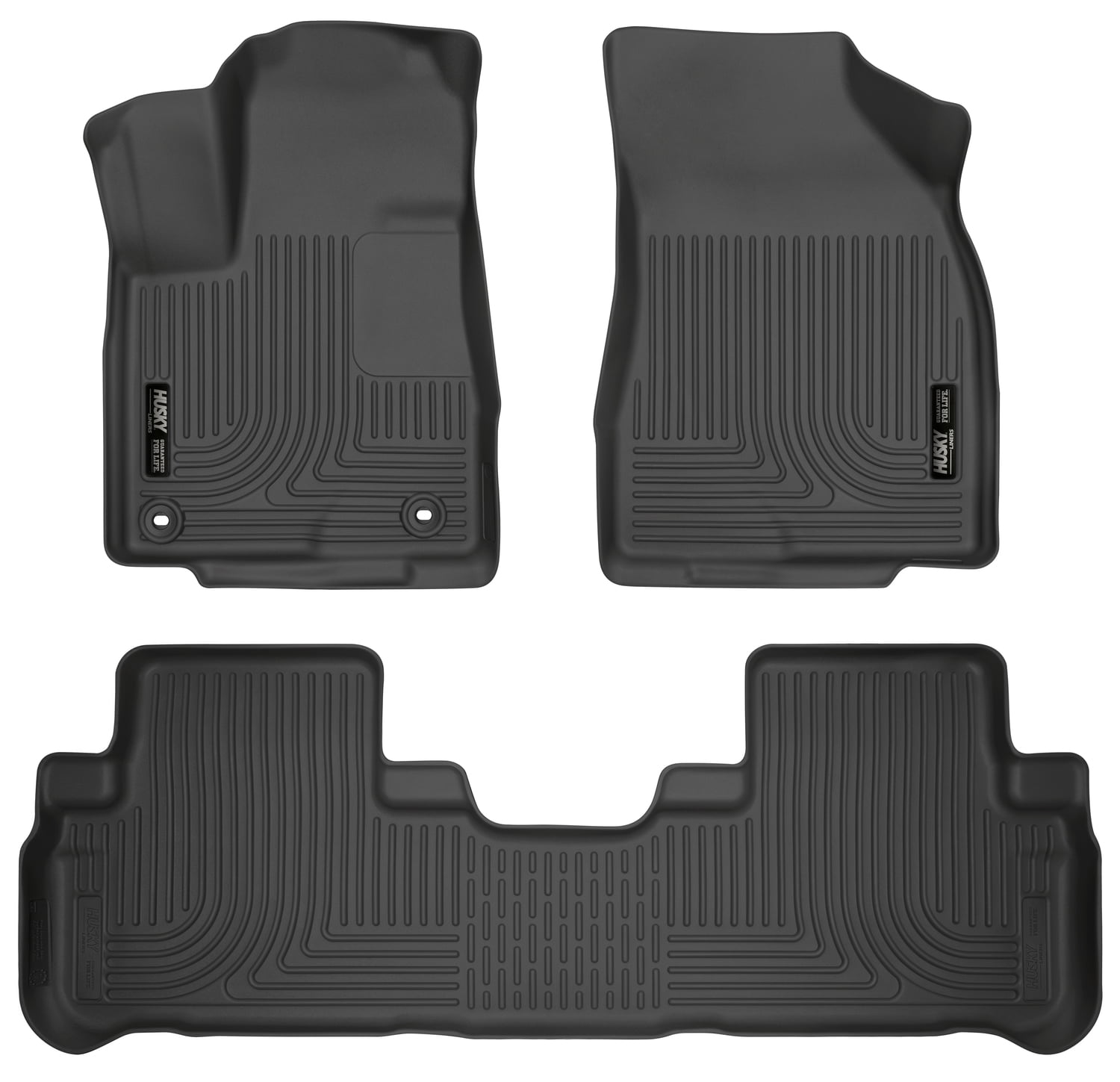 Husky Liners Weatherbeater Series Front & 2nd Seat Floor Liners fits 14