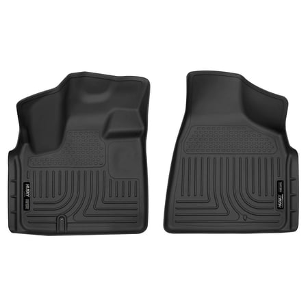Husky Liners 55521 X-act Contour Front Floor Liners - 2 Piece Fits 2008-2016 Chrysler Town and Country, 2008-2020 Dodge Grand Caravan