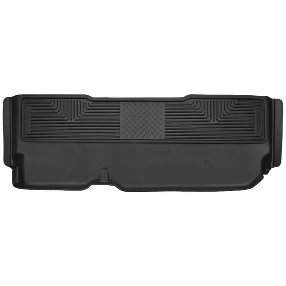 Husky Liners 53421 X-Act Contour Floor Liner Fits 2011-2016 Ford F250 & F350 SuperCab w/ or w/o Driver’s Side Foot Rest & Manual Transfer Case Shifter Second Row 1 Pc Black