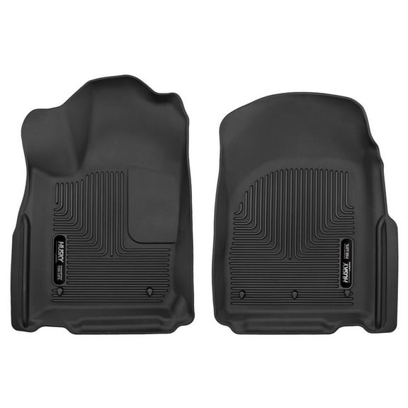 Husky Liners 53561 X-Act Contour Front Floor Liners Black Fits 2011-2026 Dodge Durango, 2011-2022 Jeep Grand Cherokee incl. WK