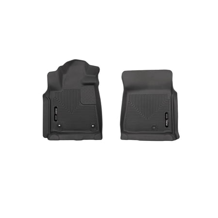 Husky Liners 53711 X-act Contour Front Floor Liners - 2 Piece Fits 2012-2021 Toyota Tundra, 2012-2022 Sequoia