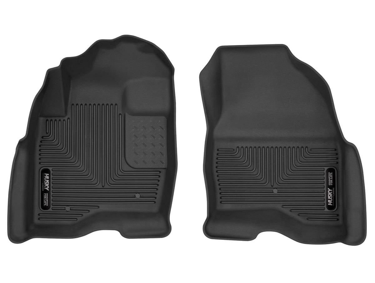 Husky Liners 53331 X-Act Contour Floor Liners Fits 2015-2019 Ford Explorer Front Row 2 Pc Black