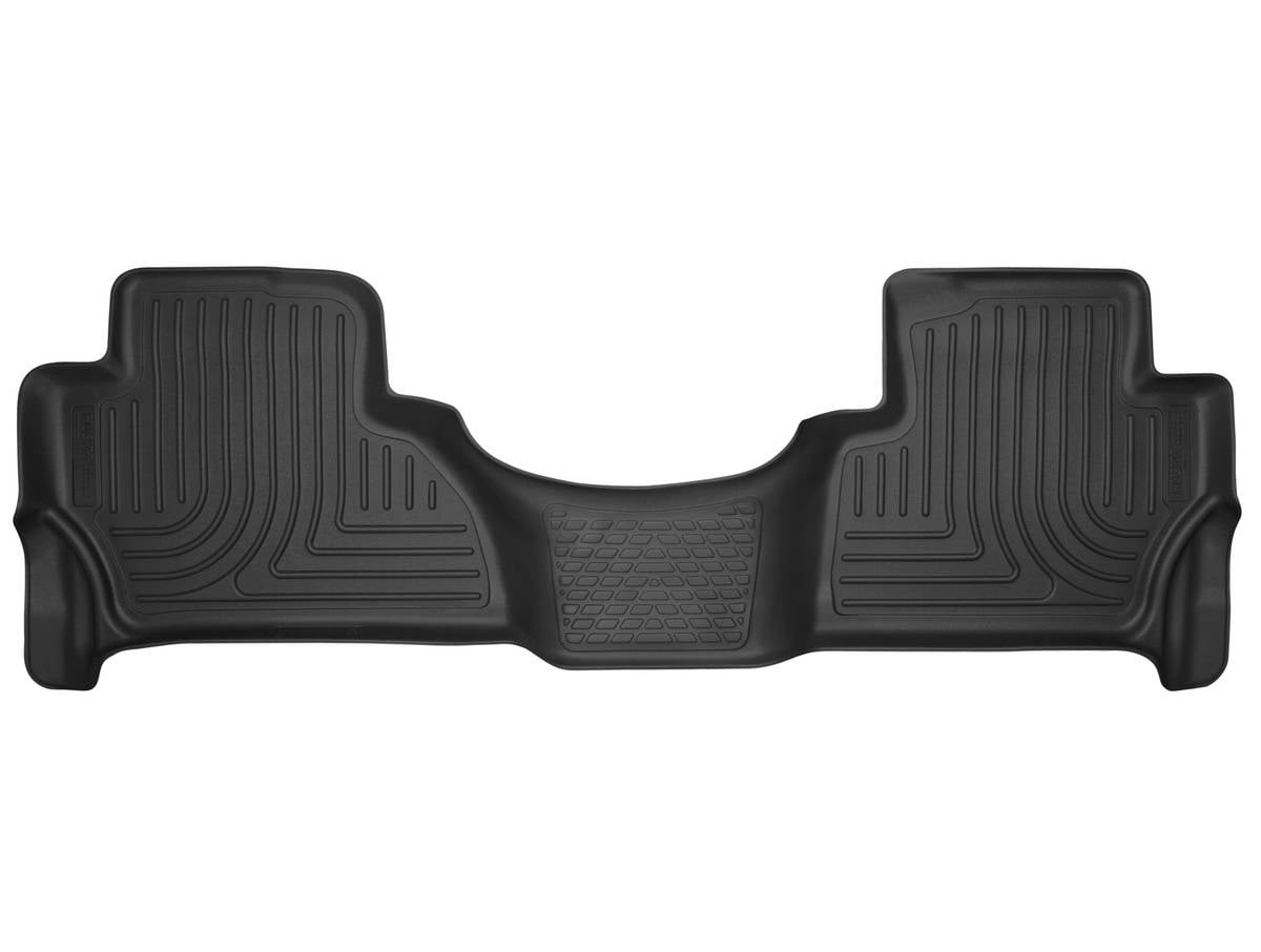 Husky Liners 53181 X-Act Contour Floor Liner Fits 2015-2020 Cadillac Escalade Standard w/ or w/o 2nd Row Bench or Bucket Seats Second Row 1 Pc Black