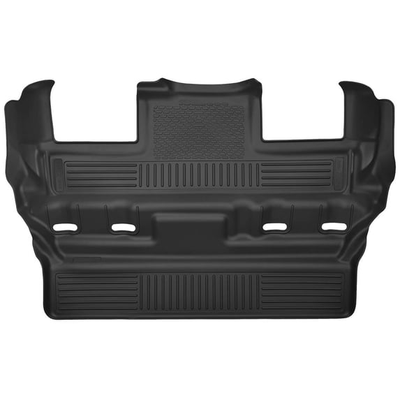 Husky Liners 53191 X-Act Contour Floor Liner Fits 2015-2020 Cadillac Escalade, Chevy Tahoe & GMC Yukon w/ 2nd Row Bucket Seats Third Row 1 Pc Black