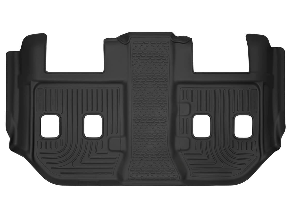 Husky Liners 53281 X-Act Contour Floor Liner Fits 2015-2020 Cadillac Escalade ESV, Chevy Suburban & GMC Yukon XL w/ 2nd Row Bucket Seats Third Row 1 Pc Black