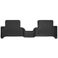 thumbnail image 1 of Husky Liners 53921 X-Act Contour Floor Liners Fits 2015-2022 Chevy Colorado Extended Cab, 2015-2022 GMC Canyon Extended Cab Second Row 1 Pc Black, 1 of 13