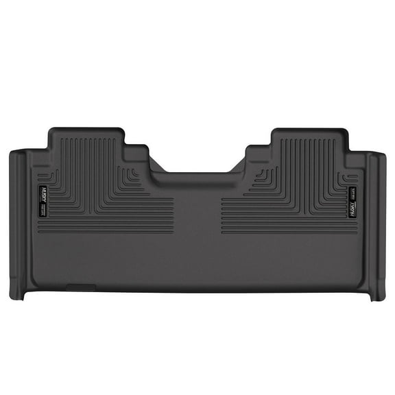Husky Liners 53451 X-Act Contour Second Row Floor Liner Black Fits 2015-2025 Ford F150 SuperCab, 2017-2025 F250 & F350 SuperCab w/ Carpet or Vinyl, 2017 F450 SuperCab