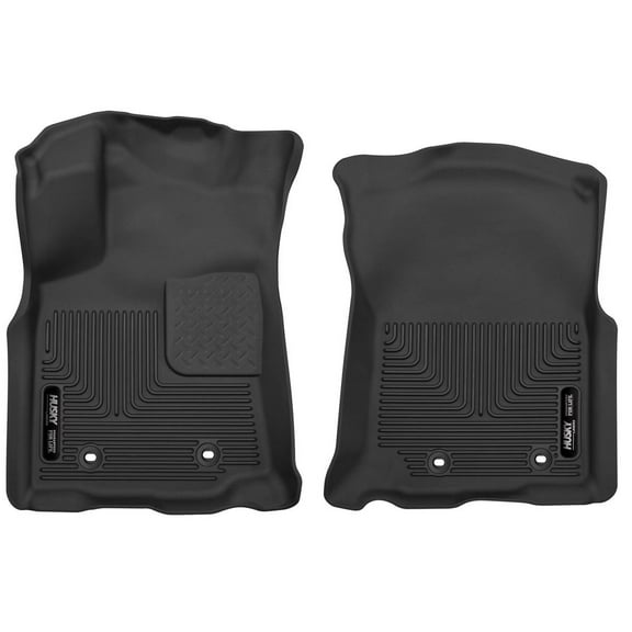 Husky Liners 53751 X-Act Contour Front Floor Liners Black Fits 2018-2023 Toyota Tacoma Access & Double Cab w/ Automatic Transmission