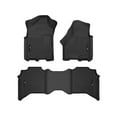 thumbnail image 1 of Husky Liners 53638 X-Act Contour Front & Second Row Floor Liners Black Fits 2019-2024 Dodge Ram 2500 & 3500 Crew Cab, 1 of 13
