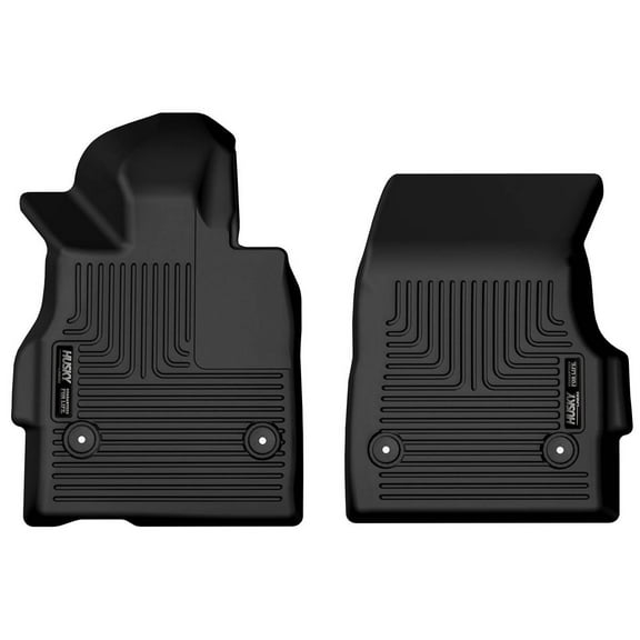 Husky Liners 54541 X-Act Contour Floor Liners Fits 2020-2025 Chevy Corvette Front Row 2 Pc Black