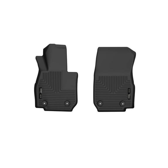 Husky Liners 52301 X-Act Contour Floor Liners Fits 2019-2023 Mazda 3 Hatchback & Sedan and 2020-2025 CX-30 AWD & FWD Front Row 2 Pc Black
