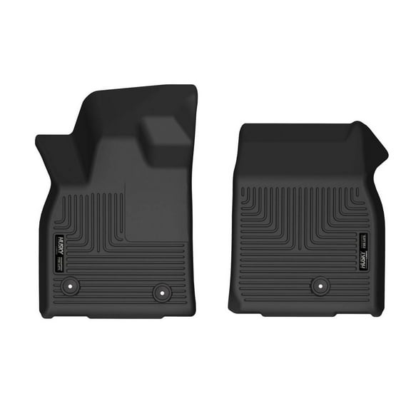 Husky Liners 52241 X-Act Contour Floor Liners Fits 2021-2024 Ford Mustang Mach-E Front Row 2 Pc Black