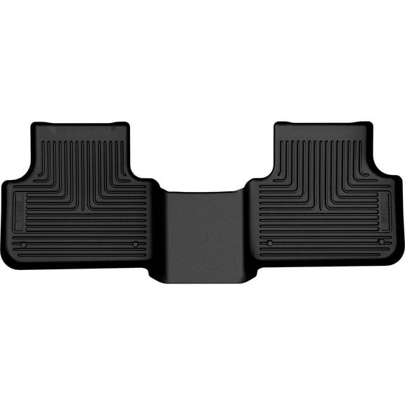 Husky Liners X-act Contour Floor Mats | Fits 2018 - 2025 Audi Q7 | 2nd Row - Black, 1-pc | 55201