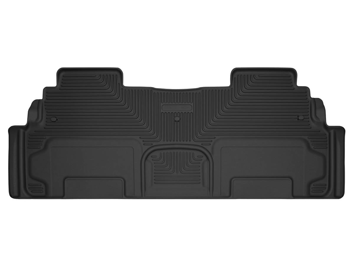 Husky Liners 53241 X-Act Contour Floor Liner Fits 2007-2017 Buick Enclave, Chevy Traverse & GMC Acadia incl. Bench or Bucket Seats Second Row 1 Pc Black
