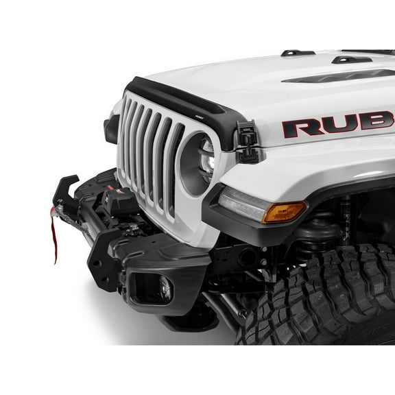 Husky Liners 2830060 Aeroskin II Bug Shield Fits 20072018 Jeep Wrangler JK Includes 4-Door Textured Black