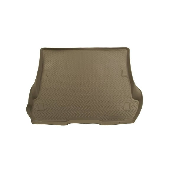 Husky Liners 23803 Classic Style Cargo Liner Fits 2000-2005 Ford Excursion Behind Second Row Tan
