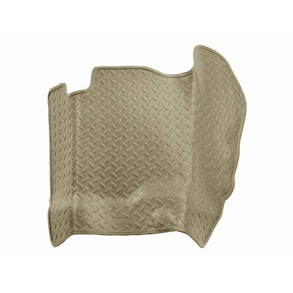 Husky Liners 82203 Classic Style Floor Liner Fits 88-00 Chevy/GMC C/K Pickup 1500-3500, Suburban, Tahoe, Yukon, 99-00 Cadillac Escalade Tan