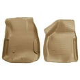 thumbnail image 1 of Husky Liners by RealTruck Classic Style Series | 2000 - 2007 Ford F-250/350 Crew/SuperCab/Standard | Front Floor Liners, Tan | 33853, 1 of 5
