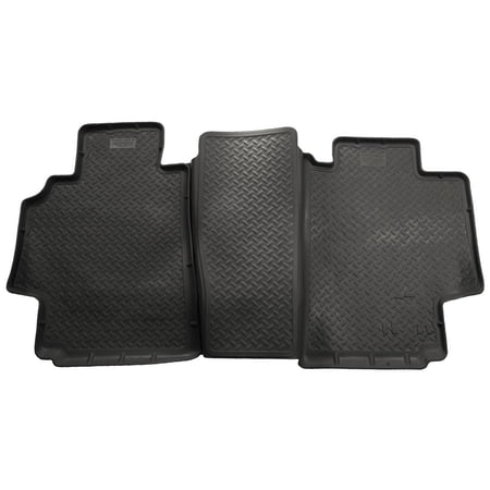 Husky Liners 61721 Classic Style Floor Liners Fit 1998-1999 Dodge Ram 1500-2500 Club Cab Second Row 1-Piece Black