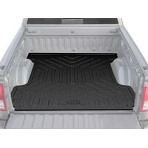 Husky Liners by RealTruck Heavy Duty Bed Mat | Compatible with 2019 - 2024 Ram 1500 without RamBox (76.3 Bed) Black | 16001
