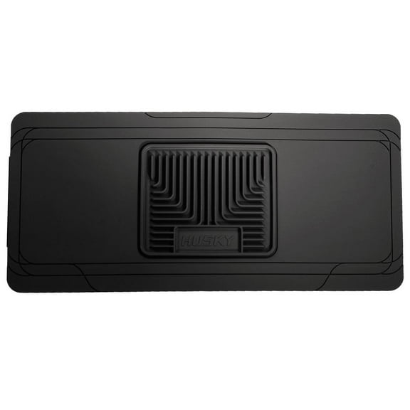 Husky Liners 53001 All Weather Floor Mats Fit Silverado/Sierra 1500-3500, F150-F550, Ram 1500-3500, Expedition, Tahoe & More Center Hump Black