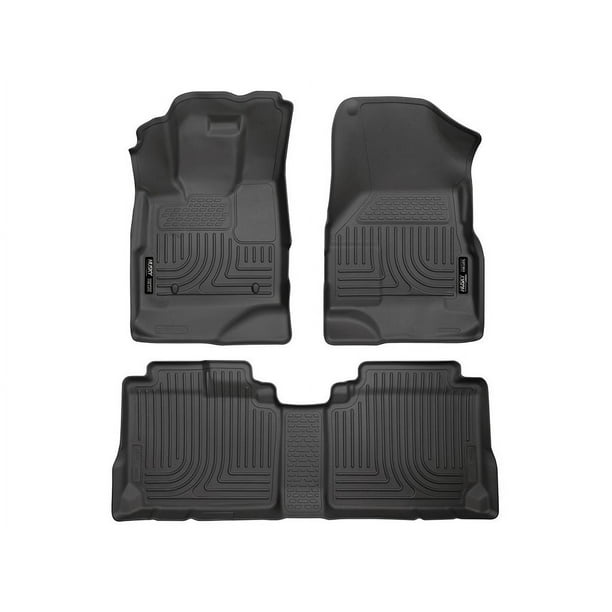 Husky LIners WeatherBeater Front & 2nd Seat Floor Liners 98131 for 2010-17 Equinox/Terrain