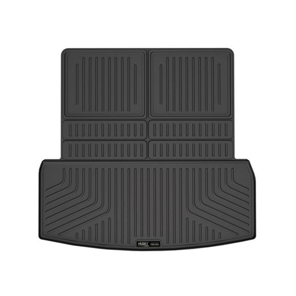Husky Liners 23701 Weatherbeater Cargo Liner Fits 2020-2025 Lincoln Aviator w/ 2nd Row Bench Seat Black