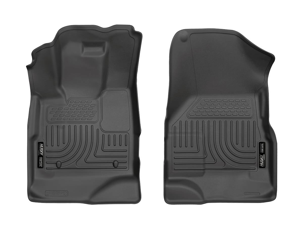 4-Piece Black Nylon Floor Mat Set For 2010-2017 Chevy Equinox – Front & Rear - View #6